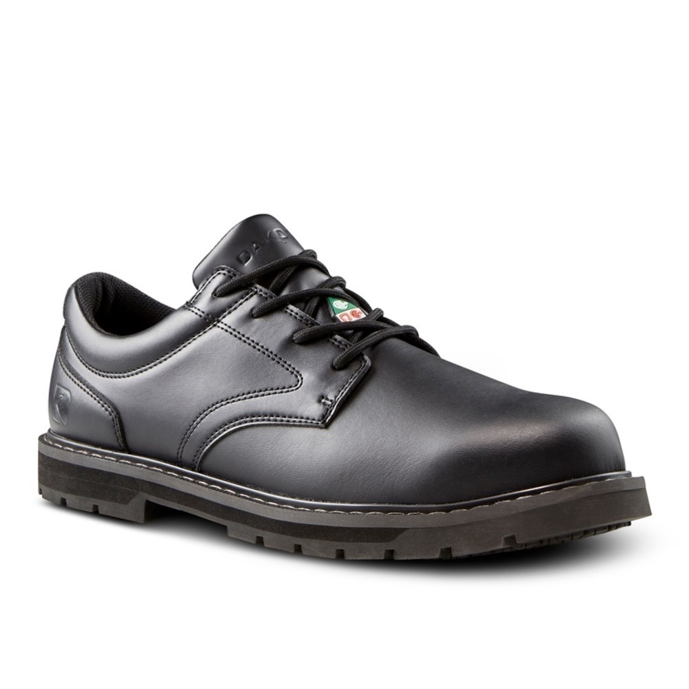 Dakota WorkPro Men's Steel Toe Steel Plate Black Lace-Up Anti slip Shoes. Size 9